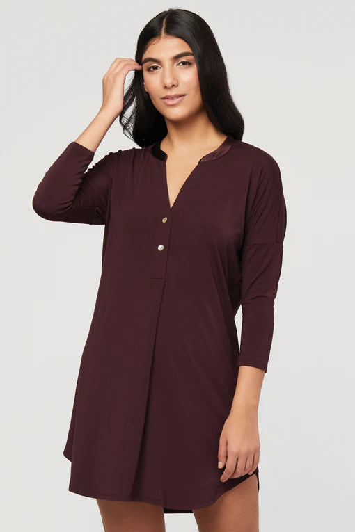 Fleur't - Essentials Dolman 3/4 Sleeve Nightshirt