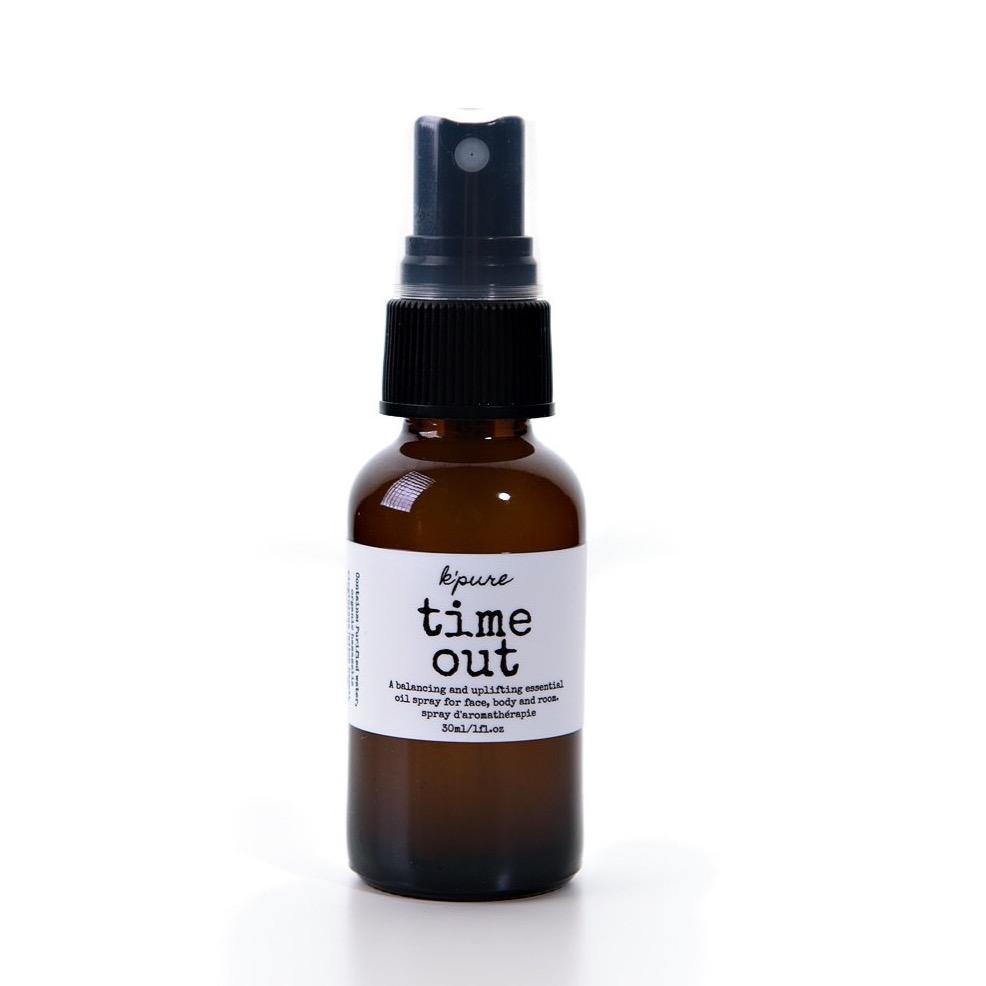 K'Pure Naturals - Time Out Uplifting Essential Spray - 30ml
