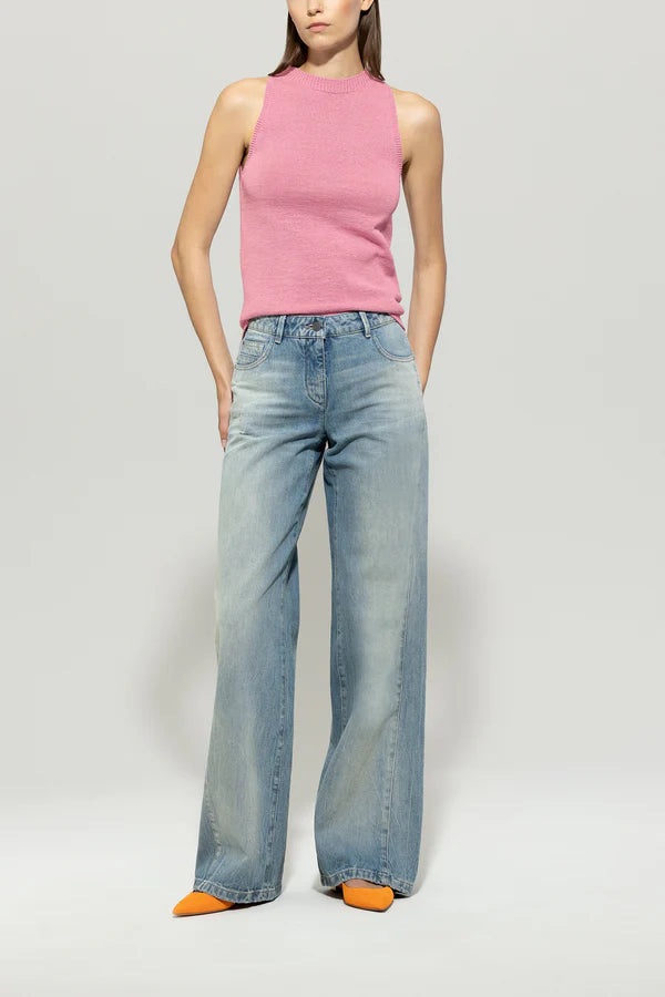 Luisa Cerano - Knitted Sleeveless Top