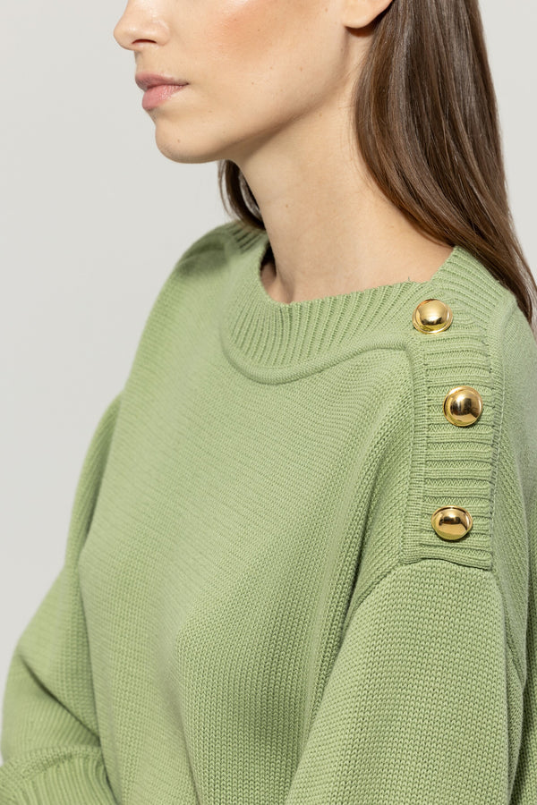 Luisa Cerano - Sweater with ribbed details