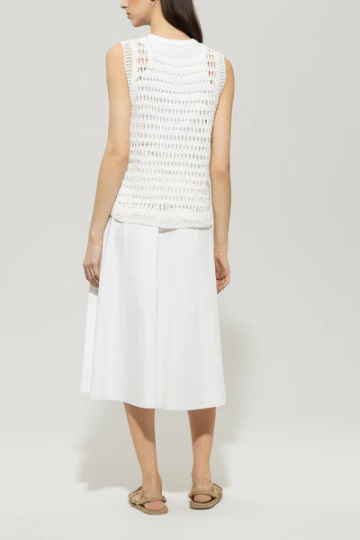 Luisa Cerano - Top in Lace Crochet
