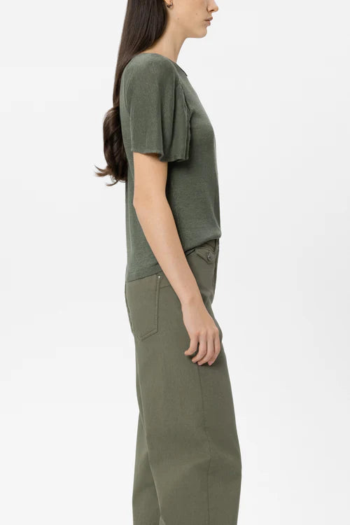 Luisa Cerano -  Linen Round Neck Sweater