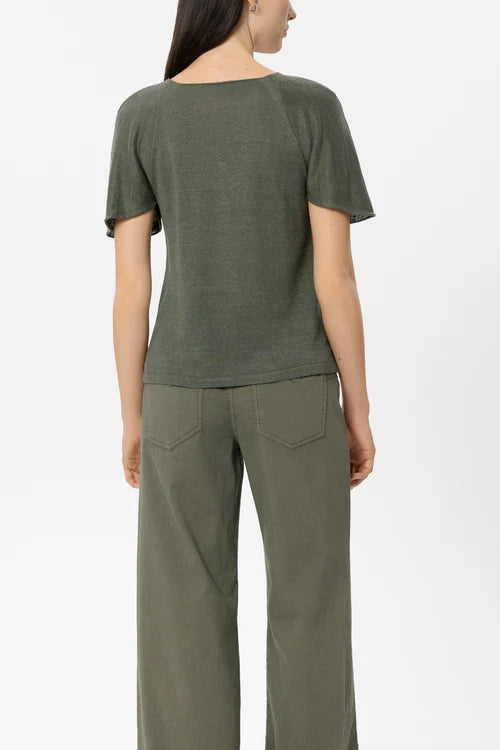 Luisa Cerano -  Linen Round Neck Sweater