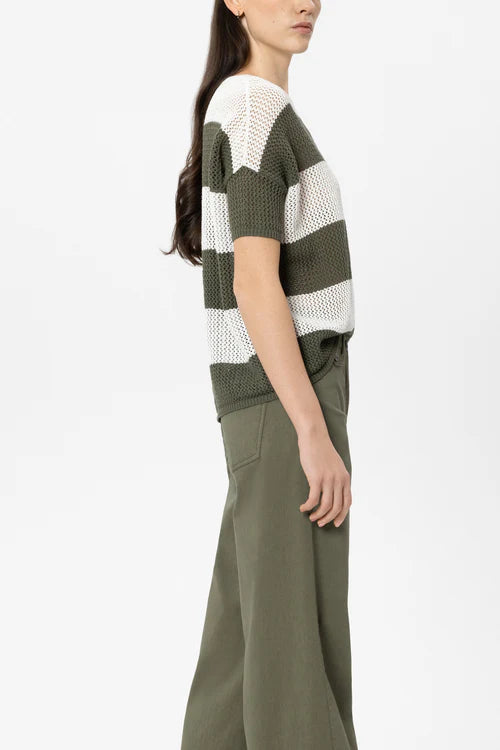 Luisa Cerano -  Linen-blend Knit Sweater