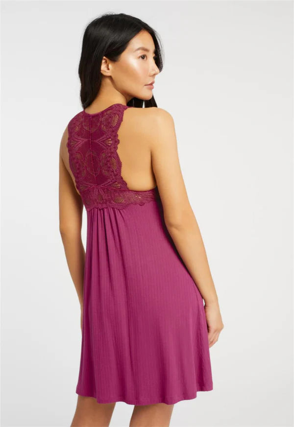 Fleur't Iconic Short Night Gown  Full Cup Ribbed
