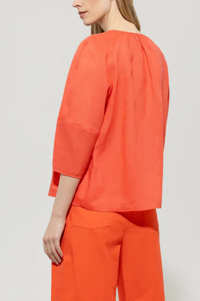 Luisa Cerano - Ramie Tunic Blouse