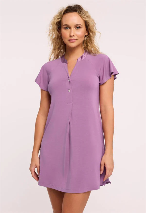 Fleur't - Fluttered Sleeve Nightshirt