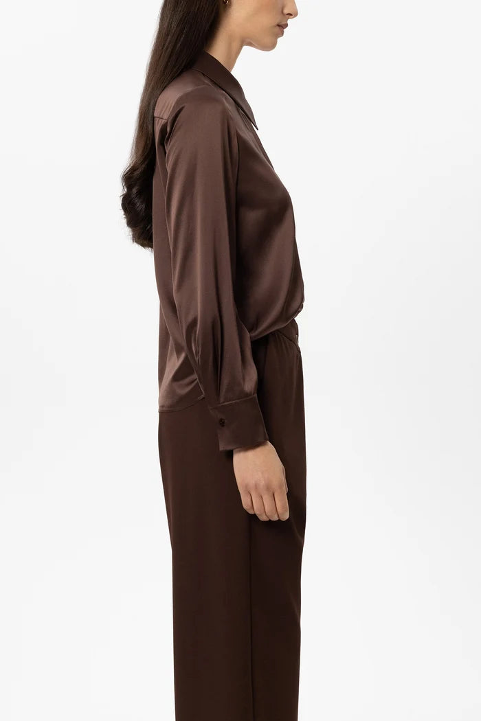 Luisa Cerano - Long-sleeve Silk Blouse