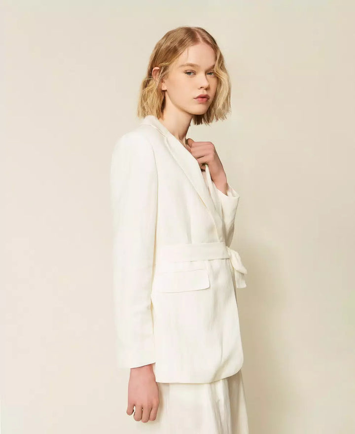 TwinSet - Linen Blazer