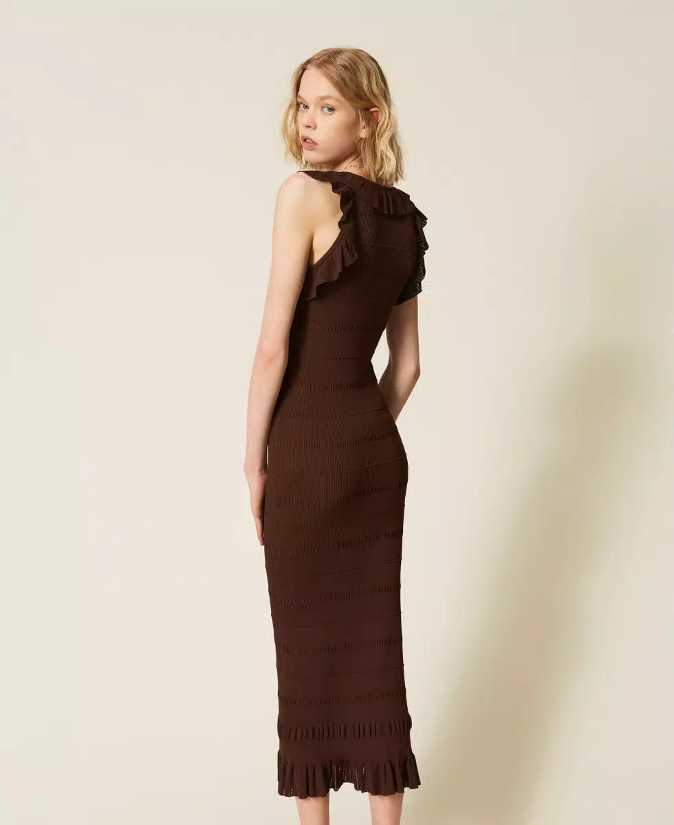 TwinSet - Knit Fitted Dress