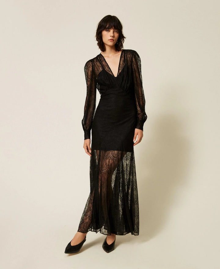 TwinSet - Lace Long Dress