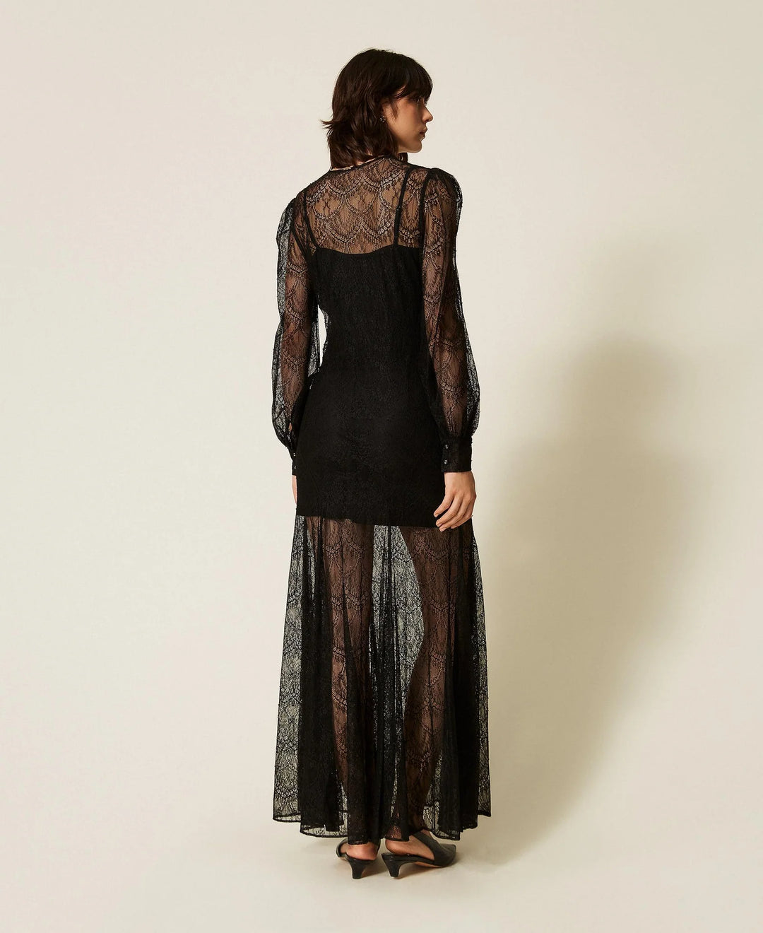 TwinSet - Lace Long Dress
