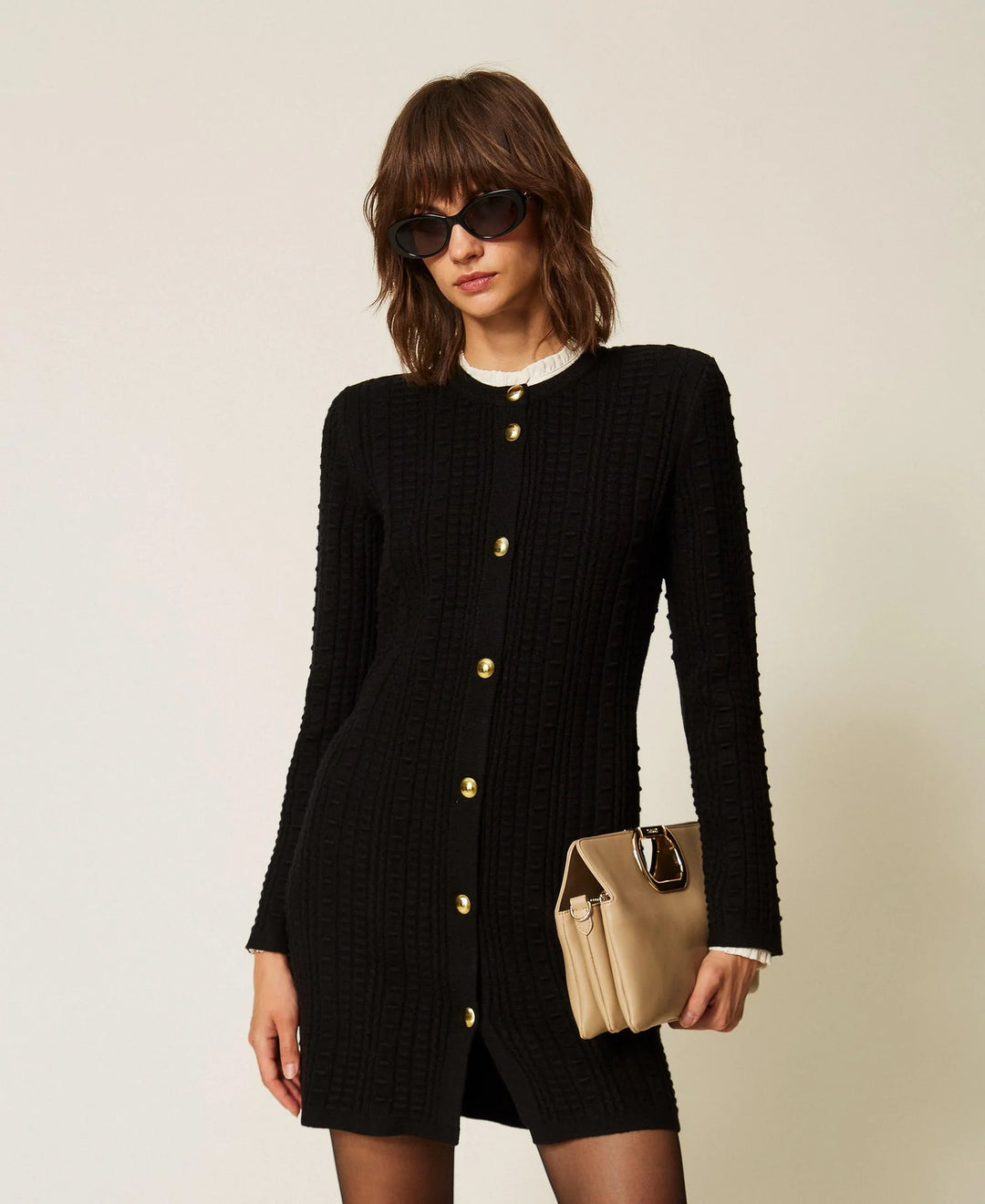 TwinSet - Short Cardigan Dress