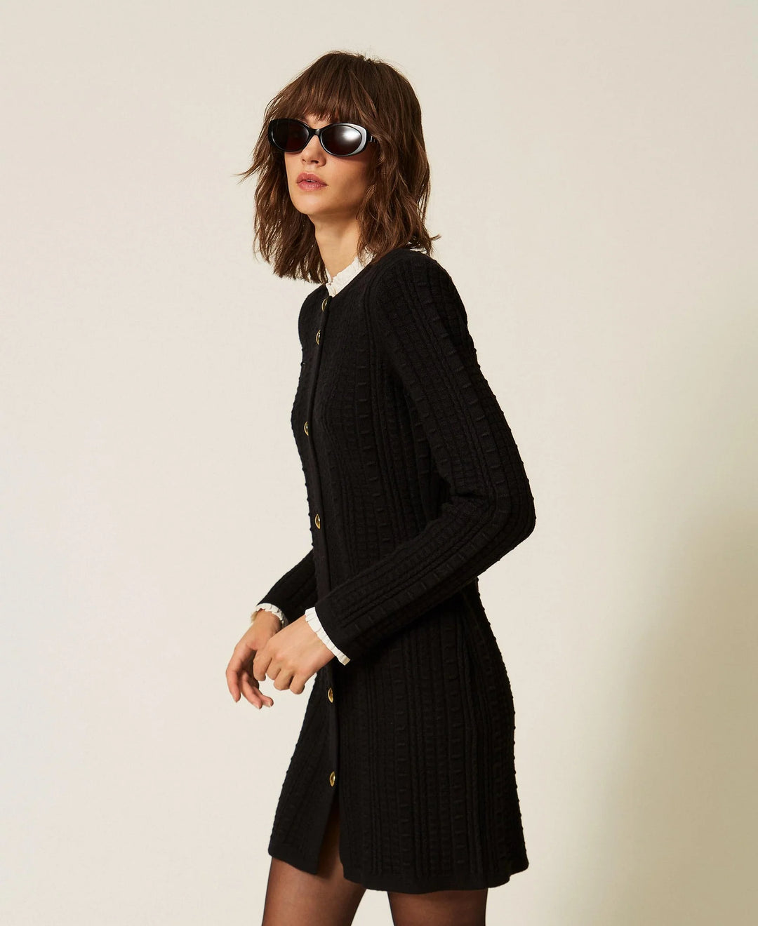 TwinSet - Short Cardigan Dress