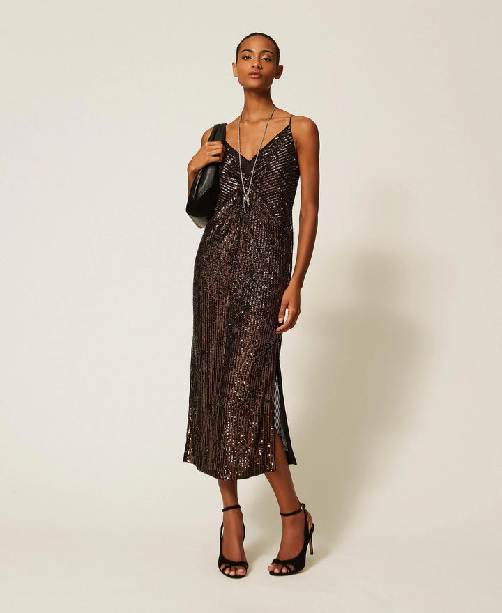 TwinSet - Sequin Long Dress