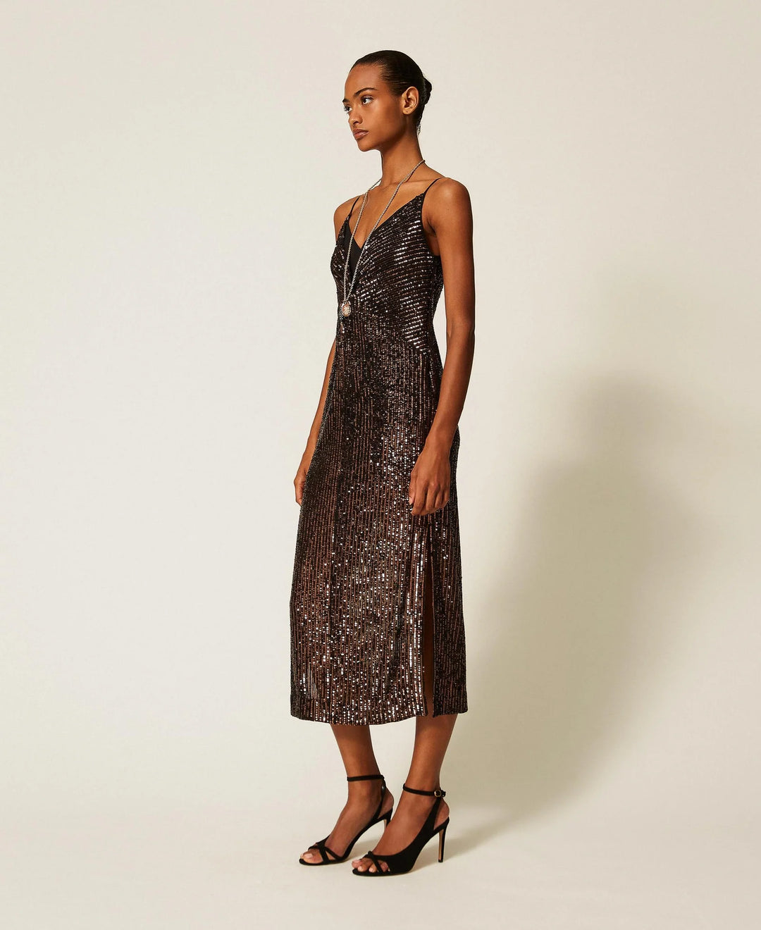 TwinSet - Sequin Long Dress