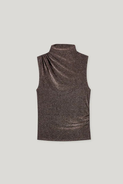 Luisa Cerano - Sleeveless Turtleneck Top