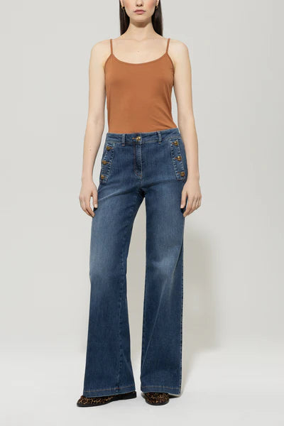 Luisa Cerano - Wide Leg Jean
