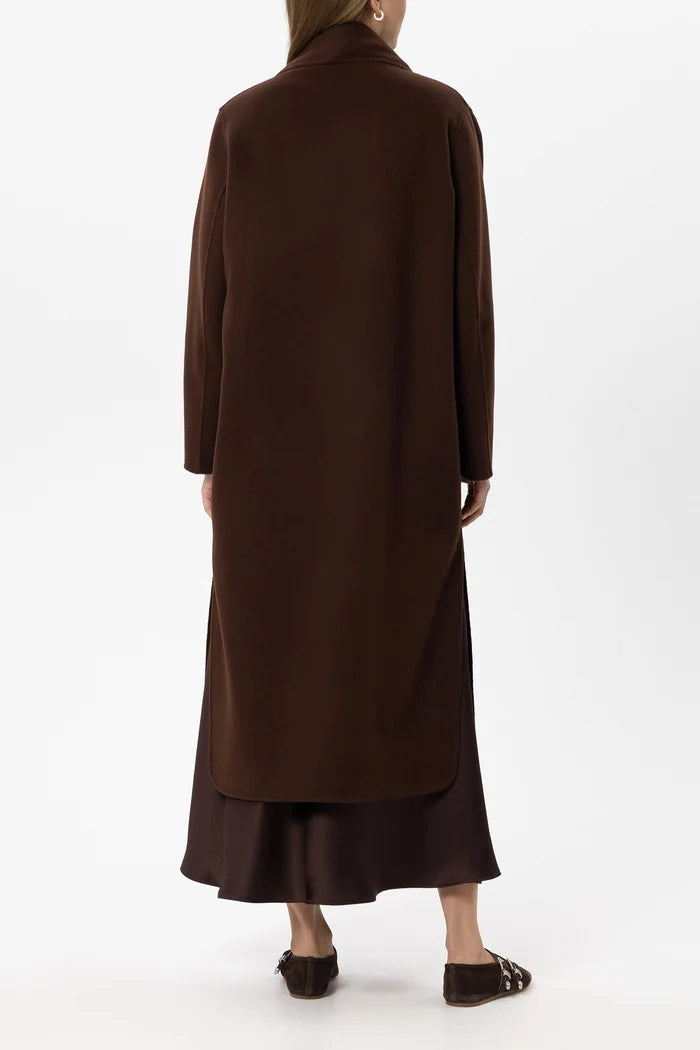 Luisa Cerano - Doubleface Coat with Scarf