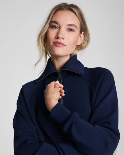 Spanx - Air Essential Half Zip Sweater