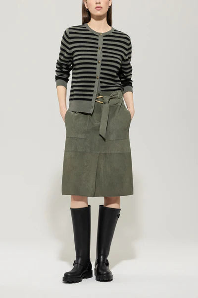 Luisa Cerano - Suede Skirt