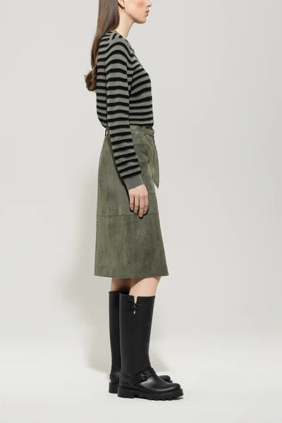 Luisa Cerano - Suede Skirt
