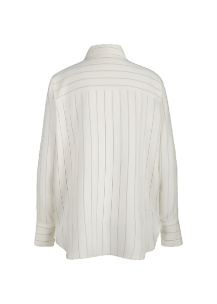 Riani - Striped Blouse with flower detail