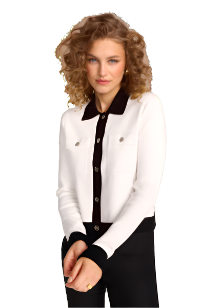Riani - Black and White Cardigan