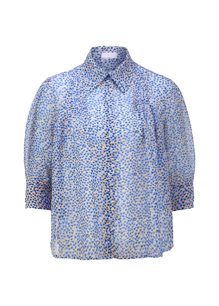 Riani - Blouse in Hearts Print