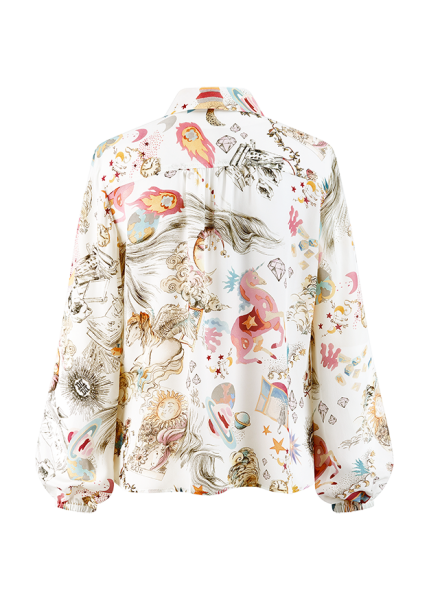 Riani - Blouse with Dreamscape Print