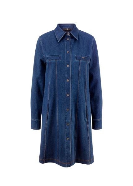 Riani - Demin Dress with Shirt Collar
