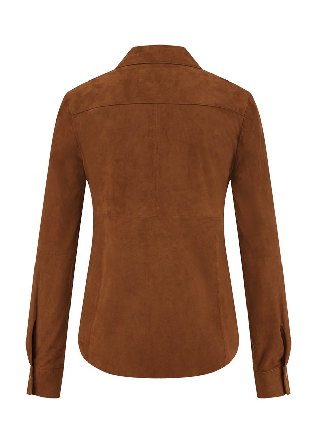 Riani - Suede Leather Blouse