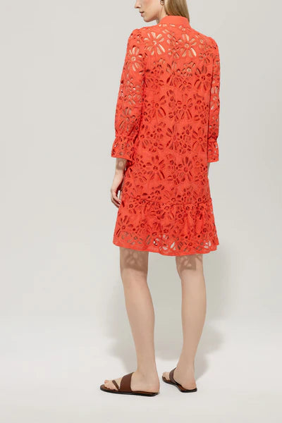 Luisa Cerano - Crochet Shirt Blouse Dress