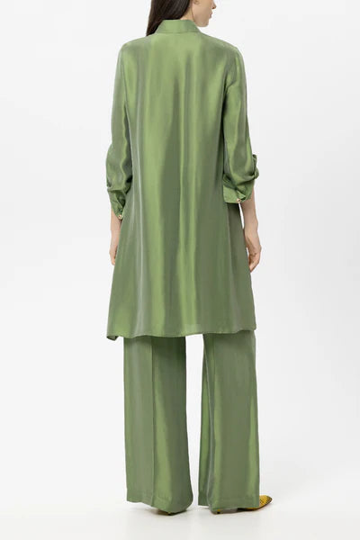 Luisa Cerano -  Silk Shirt Dress