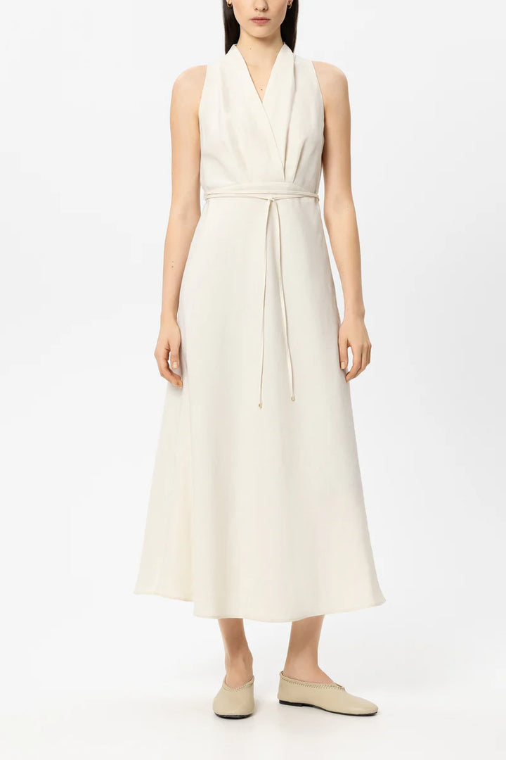 Luisa Cerano -  Linen Midi Dress