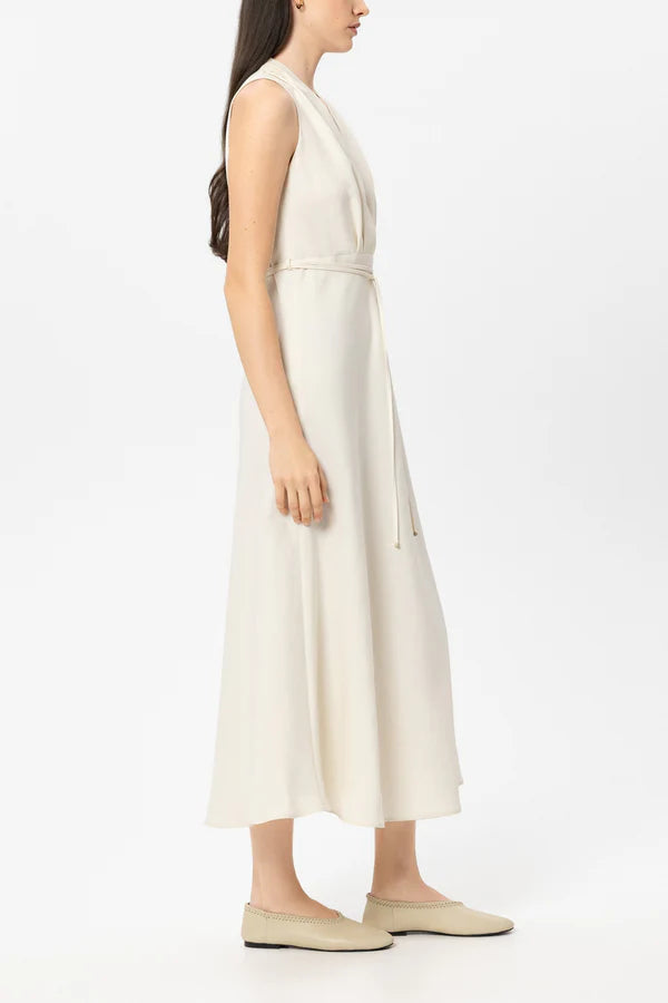 Luisa Cerano -  Linen Midi Dress