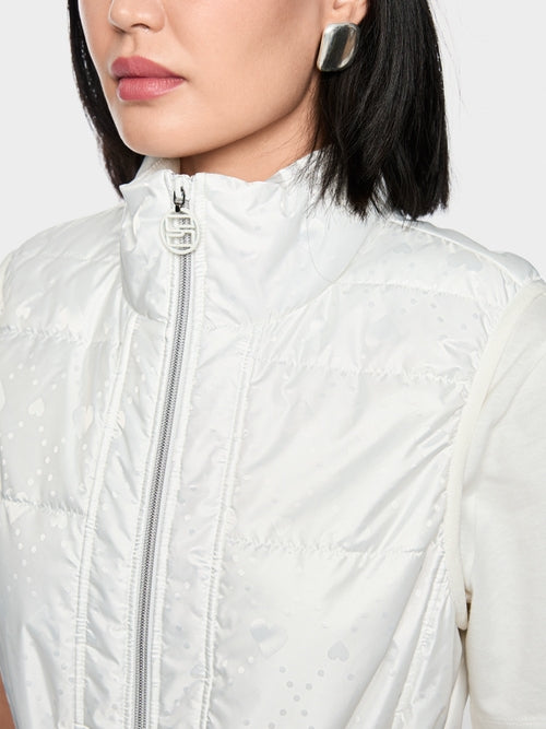 Marc Cain - Vest with heart print