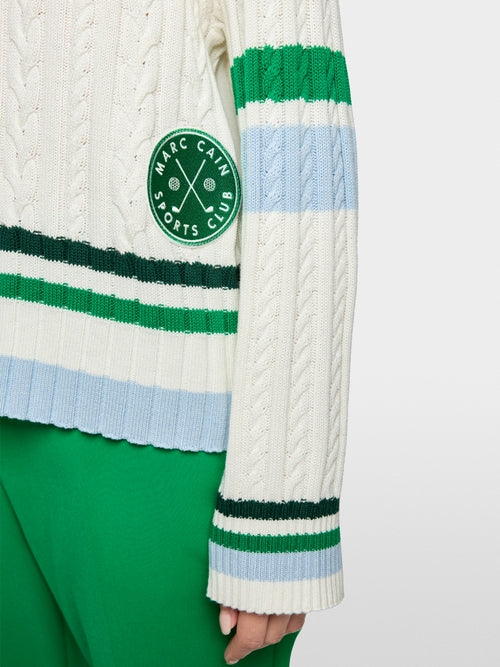 Marc Cain - Cable Knit Sweater