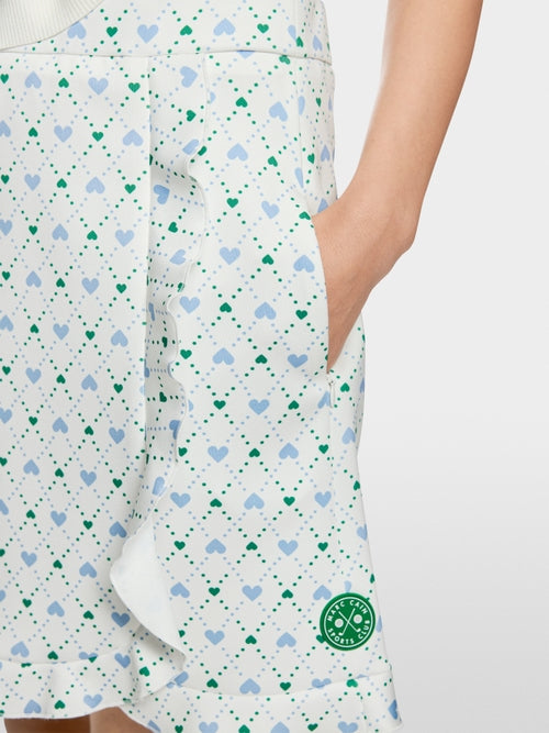 Marc Cain - Heart Print Skirt