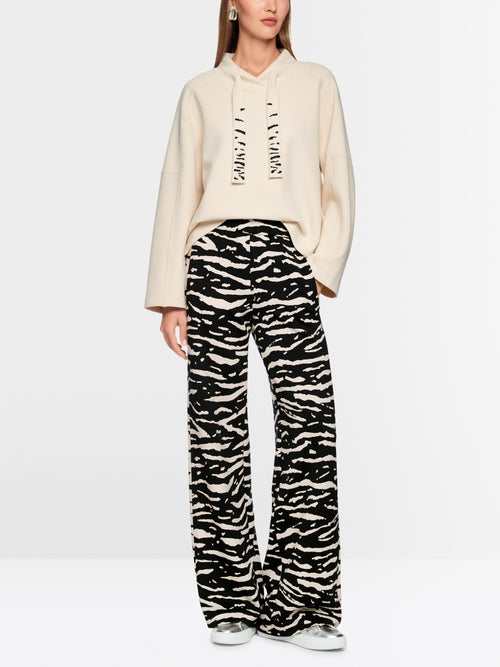 Marc Cain - Trousers with Animal Pants