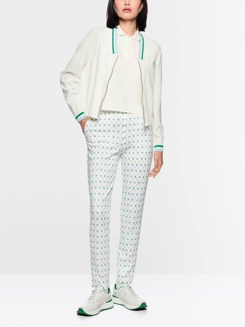 Marc Cain - Heart Print Pants