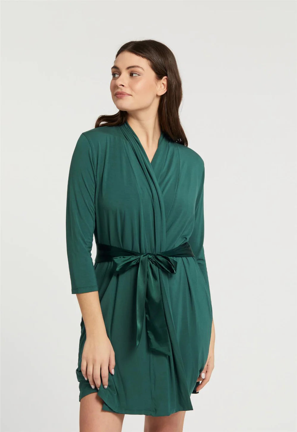 Fleur't Iconic Short Robe — House of Angelis