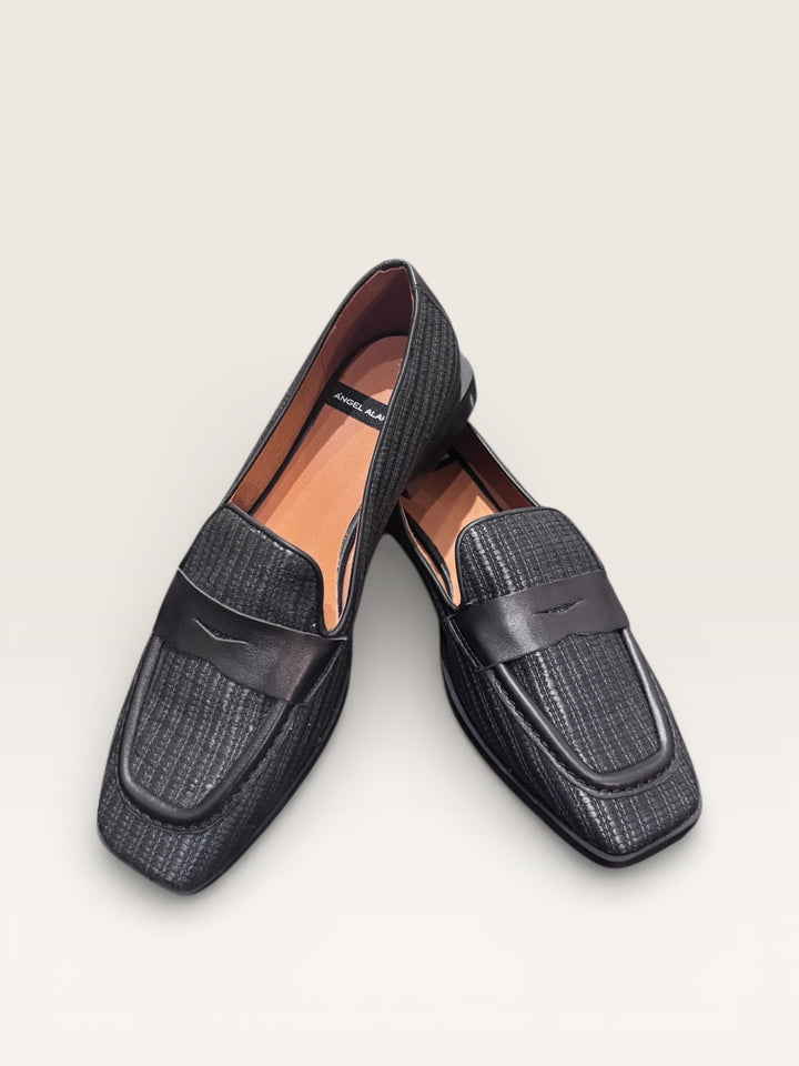 Angel Alarcon - Raffia Penny Loafer