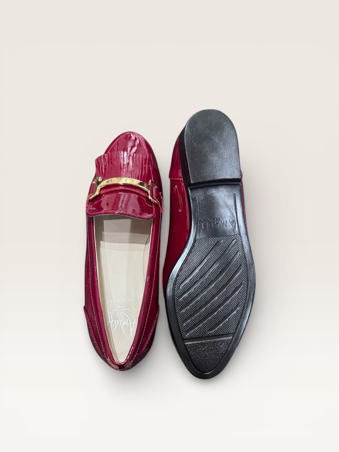 Amalfi - Red Patent Loafer