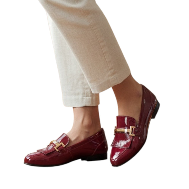 Amalfi - Red Patent Loafer