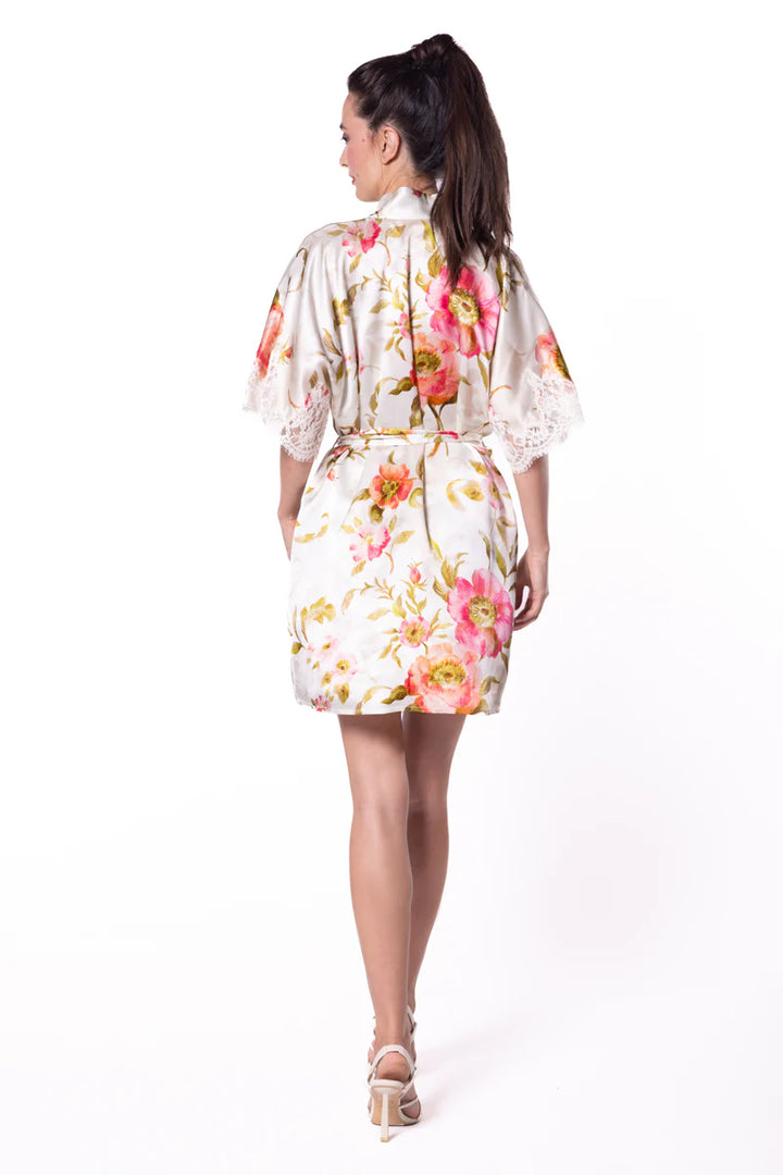 Christine Lingerie  -  Gazebo Printed Short Robe