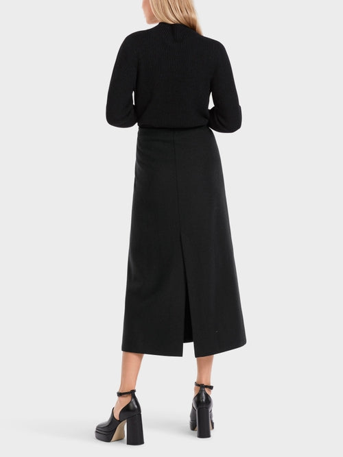 Marc Cain - Boiled Wool Long Skirt