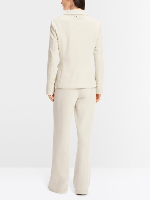 Marc Cain -  Close-Fitting Corduroy Blazer
