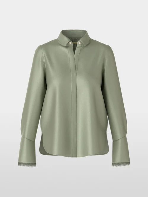 Marc Cain - Silk blouse with chain button