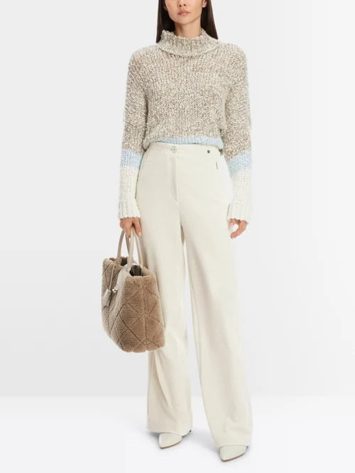 Marc Cain -  High waist trousers